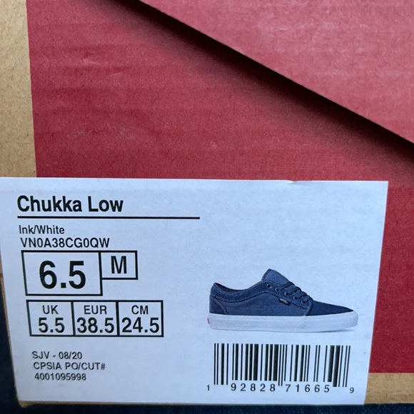 Vans Chukka Low Ink/White WMNS - Picture 16 of 16